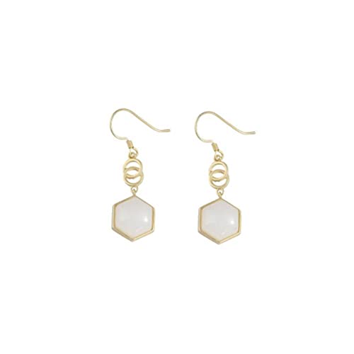 Pendientes S925 de jade verde ideales para realzar tu look diario casual