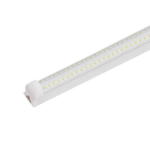 Megaluz T8W30R02 Tubo LED 30W (Equivalente a 200W), Paquete 1, Barra de Luz LED 2400 Lúmenes, Luz Blanca...