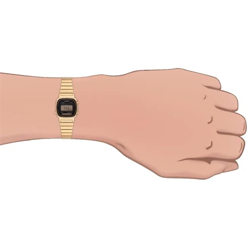 Casio Women's Watch - LA670WGA-1DF Gold Dial, Gold Band