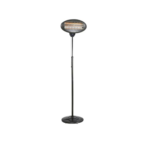 Estufa exterior 650/1350/2000W, calefacción eficiente para exteriores, ideal para terrazas y eventos al aire libre.