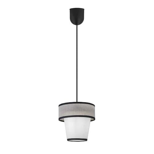 Pendente piccolo modello FILIPPA con schermo a vista bianca AJP