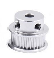 GT2 40 zębów aluminiowe koło pasowe rozrządu otwór koła 8mm szerokość paska zębatego 6mm 2GT do drukarki 3D(5mm,10pcs 6mm)