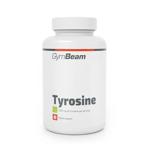 GymBeam L-Tyrosin (1000 mg) - Nicht-Essentzelle Aminosäure praktische Kapseln mit Tyrosin als Vorstufe von Adrenalin und Dopamin Nahrungsergänzungsmittel zur Neurotransmitter-Unterstützung 120caps