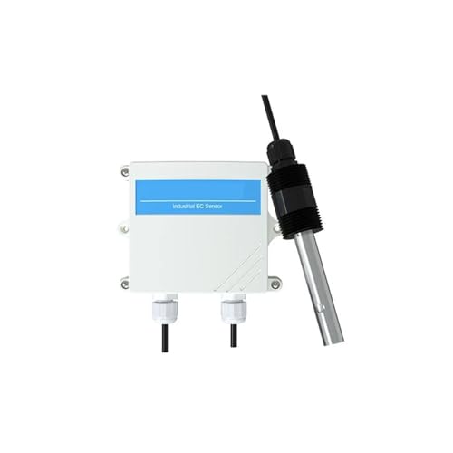 JHSLJCQS Industrial Online Conductivity Tester, Water Quality Measurement, EC Value Detector, Conductivity Sensor(EC04)