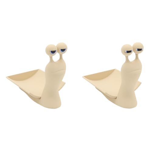 ARVALOLET Cartoon snäckor toalettpappershållare rolig badrumsaccessoar för moderna lekfulla badrum