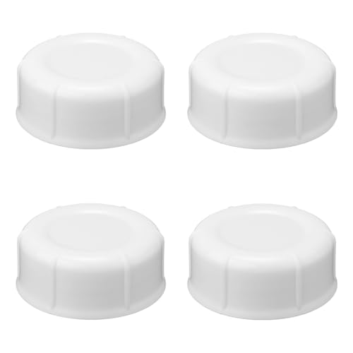 Image of 4pcs Travel Bottle Caps for Dr Brown & Medela Bottles, BPA Free Narrow Baby Bottle Lids Replacement No Leak Storage Cap Accessories Parts for Ameda Evenflo Gerber Baby Bottles (White)