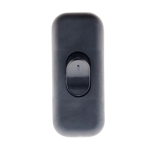 Zenitech Interrupteur 2A Bipolaire - Noir