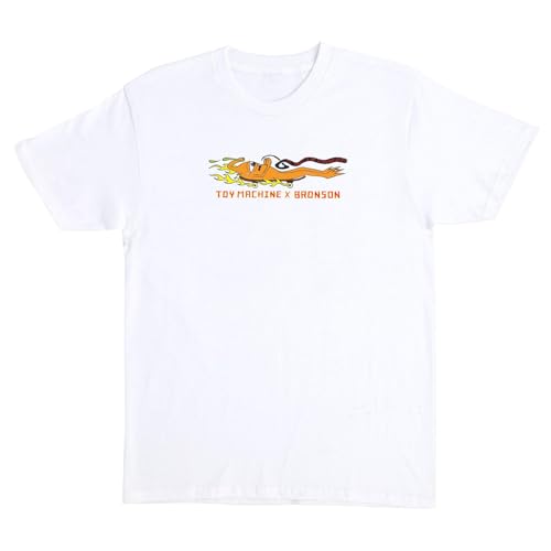 Bronson Speed Co. Shirt x Toy Machine White2