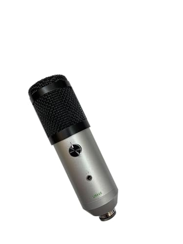 Tone weal UM48 USBコンデンサーマイク - ストリーミング、ポッドキャスティング、会議、ゲーム、48kHz、カーディオイド、PC/MAC/iOS/Android用のプロフェッショナルオーディオ