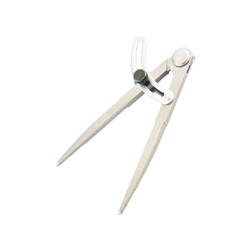 Molyorch Compás de marcado, Grande Compás 20 cm, Compás puntiagudo de 200 mm con lápiz para dibujar para trabajos de metal y cuero Para Dibujo de Círculos, Carpintería, Metalurgia