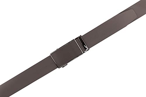 One Size Fits All Genuine Leather Mens Belt with Easier Adjustable Buckle4
