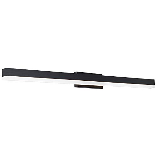Image of WAC Lighting dweLED, Styx 37in LED Bathroom Vanity or Wall Light 3-CCT 2700K-3000K-3500K Set to 3000K in Black