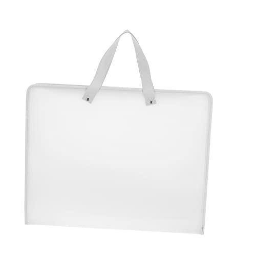 ERINGOGO Portable Document Bag Capacity Art Portfolio Folder for Students and Durable Material for Artwork Sketches and Exam Papers Storage