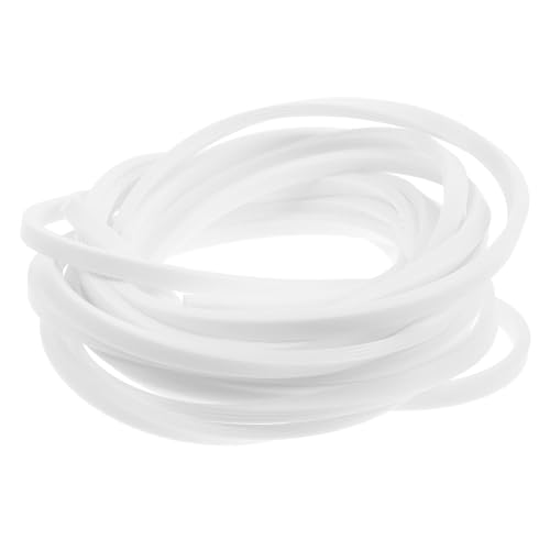 ARTSEWPLY Anillo de Sellado de Silicona Blanco 4X5 para Fiambrera Junta Hermética de 5 Metros para Caja de Almuerzo Repuesto Resistente al Calor para Recipientes de Comida y Cocina