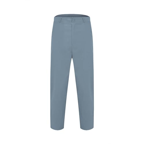 Pantalon de loisirs uni et léger pour homme idéal en terrasse ou au bureau