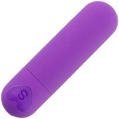 10 Modes Personal Bullet Wand Body Massage Tool Powerful Mini Stick Portable Soft Adult Toy Massage Ball for Women Pleasure,Handheld Electric Bullet Tool Women Toy,Travel Size KSDM0U (Purple)