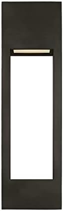 Generation Lighting 8857793S-71 Testa Outdoor Wall Sconce, 2-Light 18 Total Watts, Antique Bronze