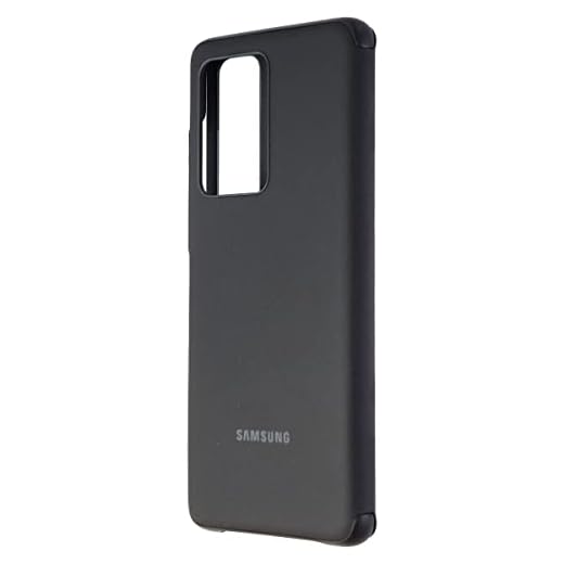 Samsung EF-ZG988CBEGEU Mobilskal för Galaxy S20 Ultra, Svart