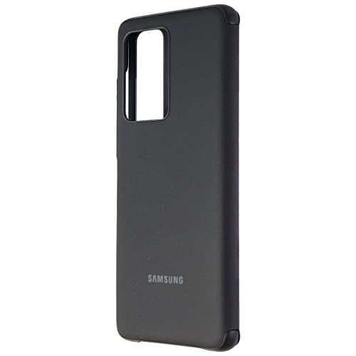 Galaxy S20 Ultra étui premium Samsung Clear View au design noir minimaliste chic