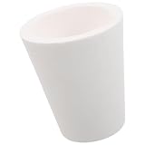 minkissy Quarztiegel für Metallschmelze Hochreiner Quarztiegel 0,5 Kg Hitzebeständig und Formstabil Labor und Schmelztiegel für Gold Silber und Kupferverarbeitung