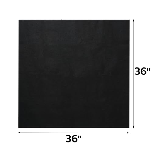 UXPEYIC 2 Pack Under Refrigerators Mat, Waterproof Floor Mat for Fridge, Multifunctional Home Appliance Mat for Washing Machine, Non-Slip Backing, 36 x 36 Inches