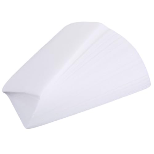 MUSISALY Facial Body Waxing Paper 200pcs Beeswax Hair Removal Strips Non Woven for Smooth Skin Gentle for Women Men