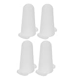 PRETYZOOM 4Pcs Cake Frosting Tip Reusable Silicone Piping Tips Cover Replacement Cake Protective Cover DIY Icing Nozzle Tool for Cookie Cakes Icing Dessert Part Covers Cap