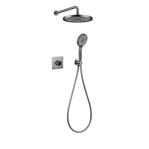 Robinet de douche avec valve mécanique et kit douchette trois fonctions