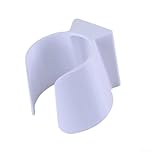 Wall Mount Holder For Cordless Battery Vacuum Cleaners Upright Space-Saving Storage Secure Dual-Screw Design Plastic Compatible With Most Handheld And Models For Home Office Garage(white)