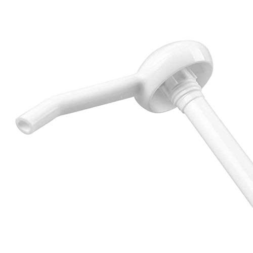 Pack of 38MM Pump Dispensers to Suit 5 Liter Containers Dispenses 15ML Dose - White (5)