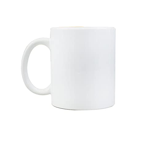 CANECA DE PORCELANA BRANCA PARA SUBLIMAÇÃO 325 ML