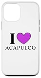 Carcasa para iPhone 12 Mini Amo Las Vacaciones en Acapulco México