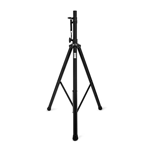 Knox Gear Tripod Speaker Stand - PA Speaker Stand - Adjustable Lightweight Speaker Stands for Large Speakers - Pole Mount Speaker Tripod Stand for DJ, Loudspeaker, On Stage Pedestal Speaker Stand