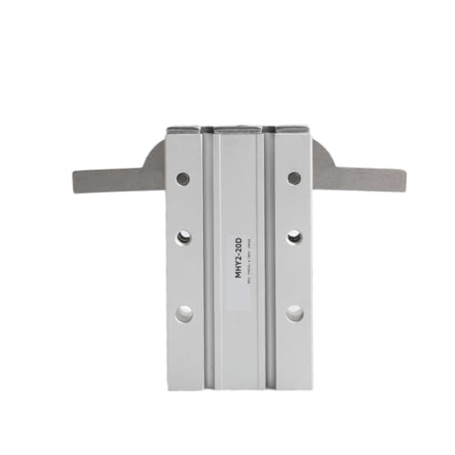 Cilindro de pinza MHY2 para evitar atascos con sujeción angular de aluminio a 180 grados 6