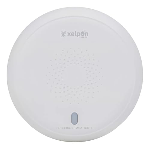 Sensor E Detector de Fumaça Zigbee Inteligente Alarme Smart Alexa Google Xelpon