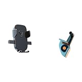 【Dimensions compactes pour une utilisation polyvalente】: Taille 9,5 cm x 11 cm/3,74 pouces x 4,33 pouces, ce support de smartphone est compact mais fonctionnel, s'adaptant confortablement à divers modèles de voiture sans obstruer