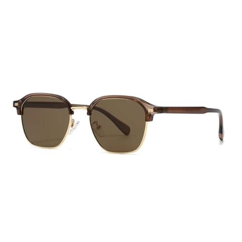 Lunettes de soleil polarisées hommes style urbain monture noire chic
