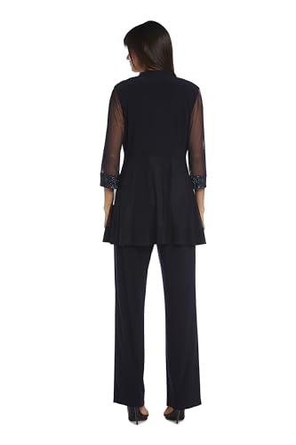 R&M Richards Women's Panel Mock Pant Set2