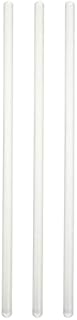 iplusmile Glass Stirrer Sticks, Lab Stirring Rod, Double Sided Glass Stirring Rod, Heat Resistant, 20 CM - 3 Pack