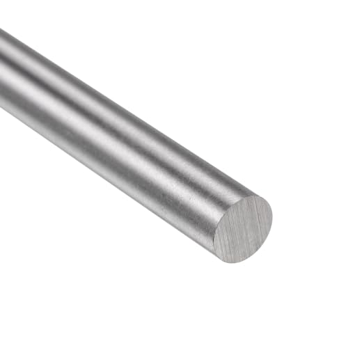 QUARKZMAN Runder Stahlmetallstab, 9mm x 100mm Hochgeschwindigkeitsstahl (HSS) Drehbank Werkzeug, für Wellen, Zahnräder, Langweilmaschinen, Miniatur-DIY-Bastelprojekte