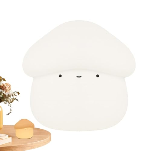 Samuliy Luz nocturna para guardería, bonita lámpara de noche de hongo ajustable, lámpara de iluminación nocturna para lactancia, decoración del hogar para sala de estar, guardería, sala de estudio,