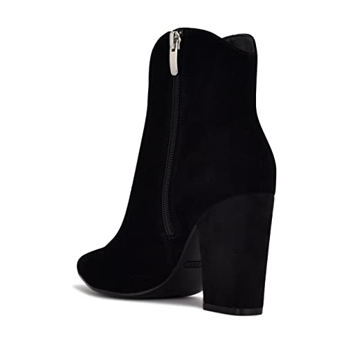 Nine West Women's Ghost Boot, Black, 7.53