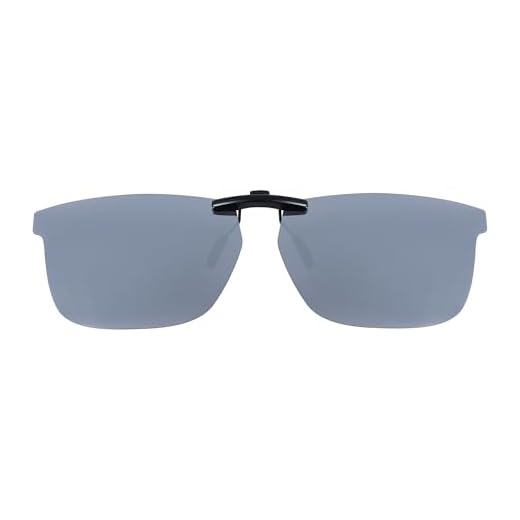 Óculos de sol polarizados CLIP-ON para Persol PO3012V, Prata