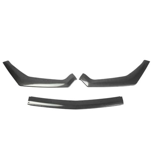 Spoiler avant pour Ford Mustang GT 2018-2020 lame de pare-chocs 3 pièces en finition carbone