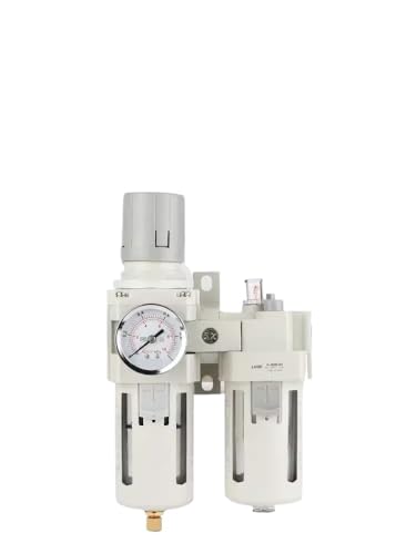 Filtro regulador AR 2000-02 que elimina el agua del aire comprimido automáticamente
