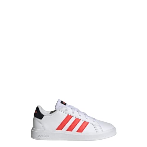 adidas Grand Court, baskets à lacets enfant pour le sport et l'école