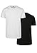 Produktbild Urban Classics Herren Basic Tee 2-pack T-Shirt, black/white, M