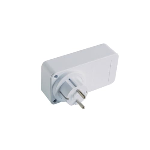 Gatuida Temporizador Digital Programable con Relé Pantalla LCD Enchufe Inteligente para Control de Electrodomésticos y Ahorro Energético Compatible con Enchufes Europeos Acv