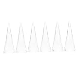 Photo Gallery verdanverse 6 pezzi supporto in acrilico trasparente espositore punta conica per organizer resistente e liscio per vetrine per fedine sottili e quotidiano Photo Gallery verdanverse 6 pezzi supporto in acrilico trasparente espositore punta conica per organizer resistente e liscio per vetrine per fedine sottili e quotidiano