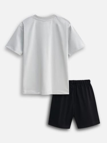 Image of Nap Chief Kids Cotton Official Tom & Jerry Co ord Set for Boys & Girls, T Shirt and Shorts for Casual Wear